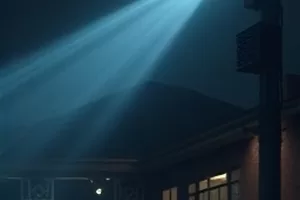 《霓虹暗巷》雨夜追凶横版主视觉